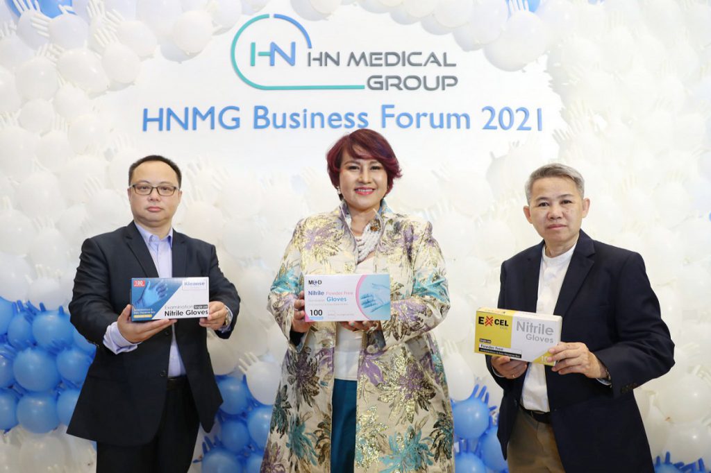 “เอชเอ็น เมดิคอล กรุ๊ป” โชว์ศักยภาพ จัดงาน “HNMG Business Forum 2021”  เพิ่มขีดความสามารถในการแข่งขันของผู้ผลิต “ถุงมือยาง” ในตลาดโลก