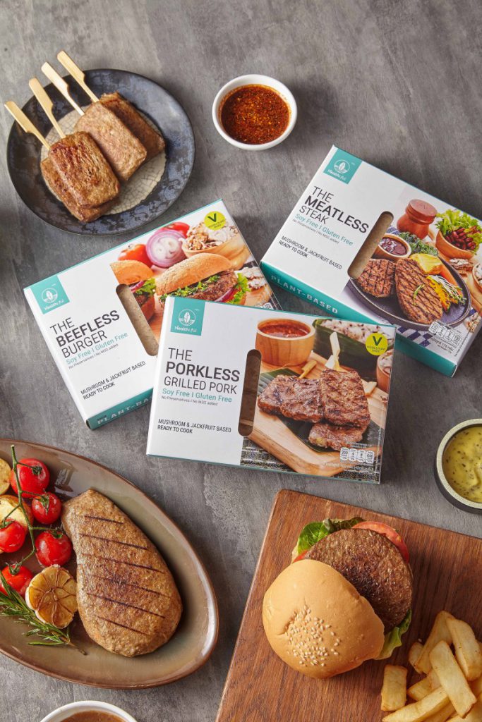 เฮลธิฟูล เปิดตัว “Healthiful Plant-Based Meat”    เมนูพร้อมทานรูปแบบใหม่ ชูจุดเด่น ครั้งแรกกับโปรตีนทางเลือกที่ผลิตจากเห็ดแครงและขนุนอ่อน                    