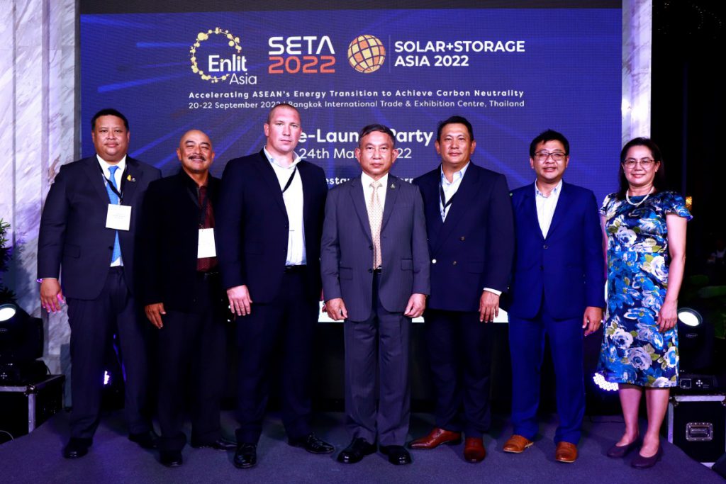 ผสานพลังรวมกันจัดงาน  SETA 2022, SOLAR+STORAGE ASIA 2022 และ Enlit Asia 2022