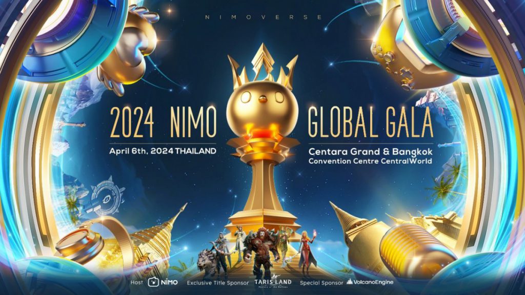 Tarisland ร่วมมือกับ Nimo Global Gala พร้อมเปิดตัวในประเทศไทยเดือนเมษายนนี้