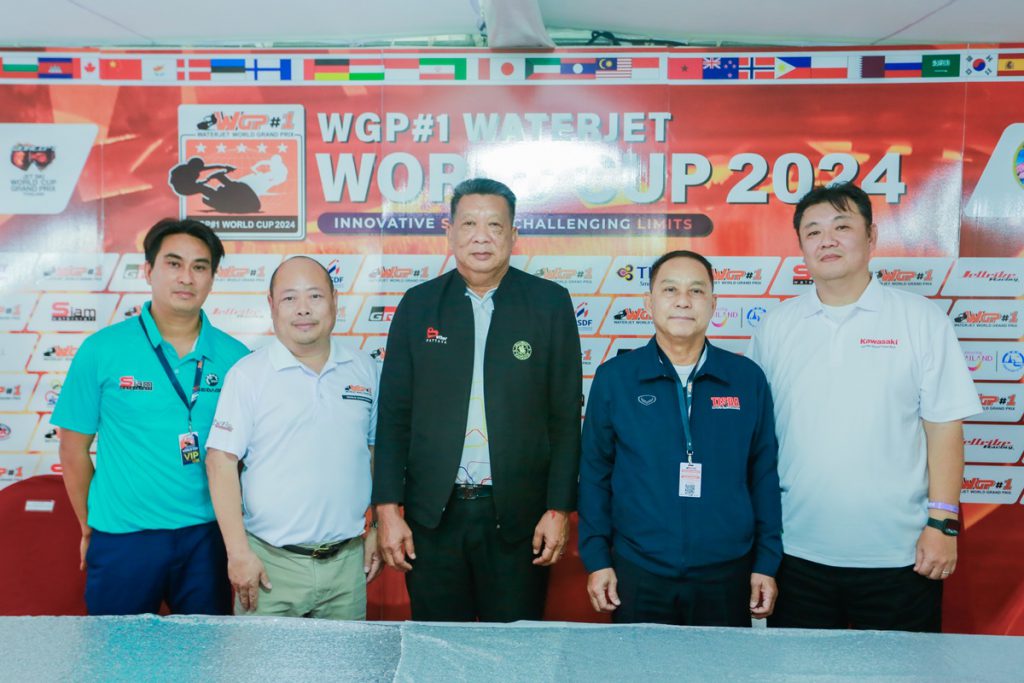 ระเบิดศึกชิงเจ้าความเร็วทางน้ำระดับโลก   Jet Ski World Cup Grand Prix Thailand 2024 WGP#1